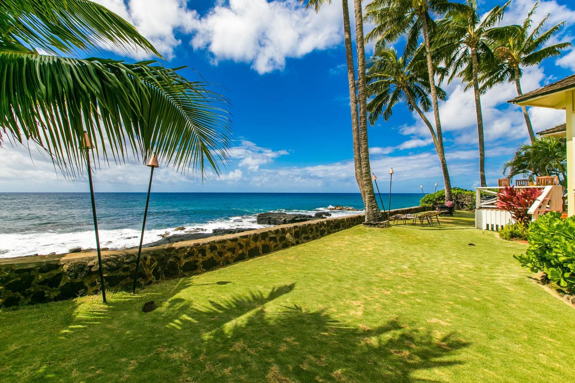 2Br Oceanfront Cottage In Poipu- Alekona Kauai Koloa Kültér fotó
