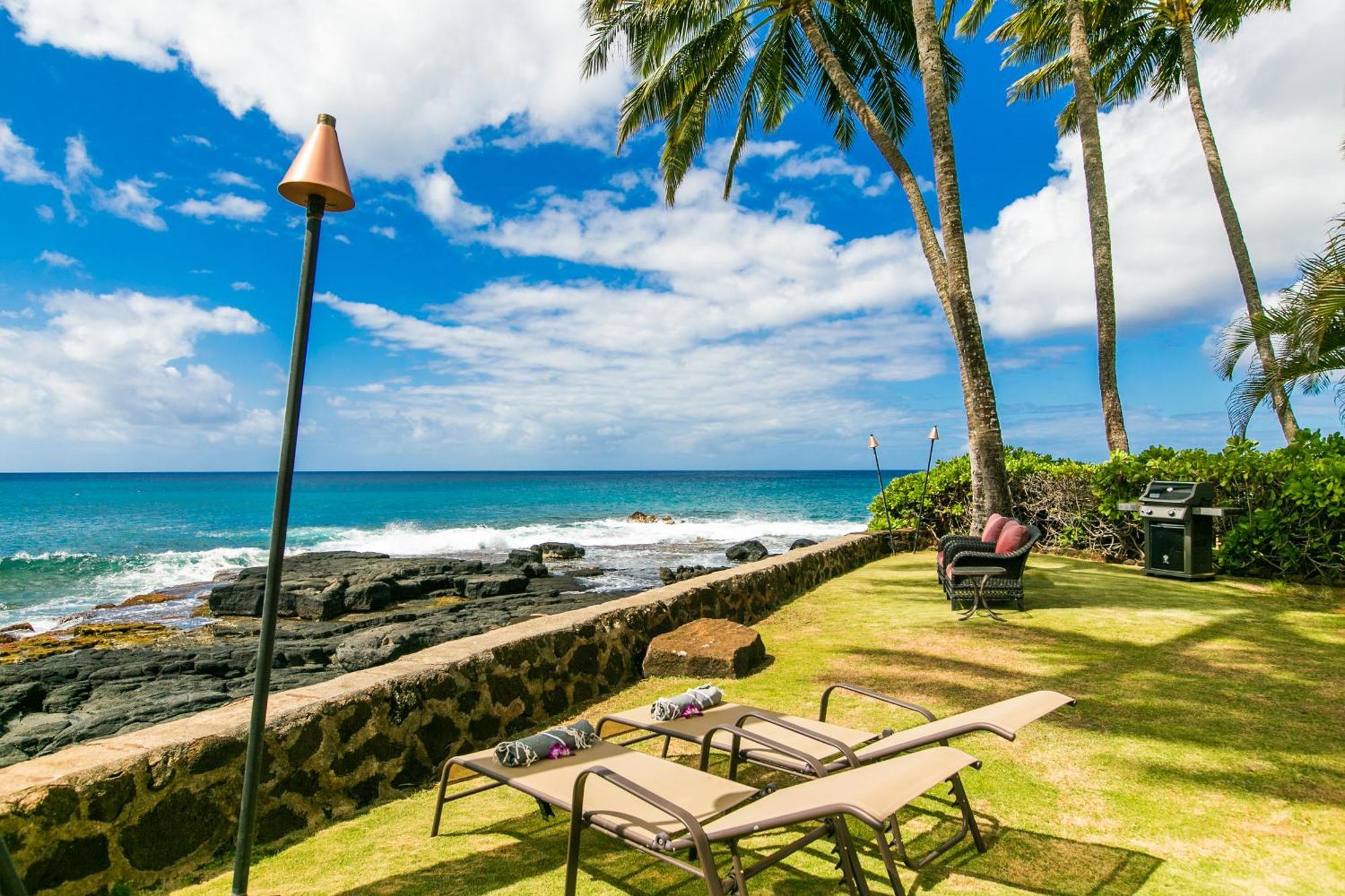2Br Oceanfront Cottage In Poipu- Alekona Kauai Koloa Kültér fotó